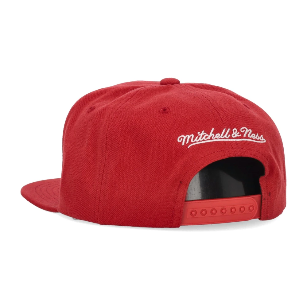 Mitchell & Ness Miami Heat NBA Kampioen Snapback Pet Red Heren