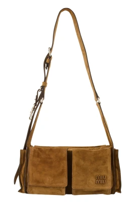 Utilitaire Suede Shoulder Bag
