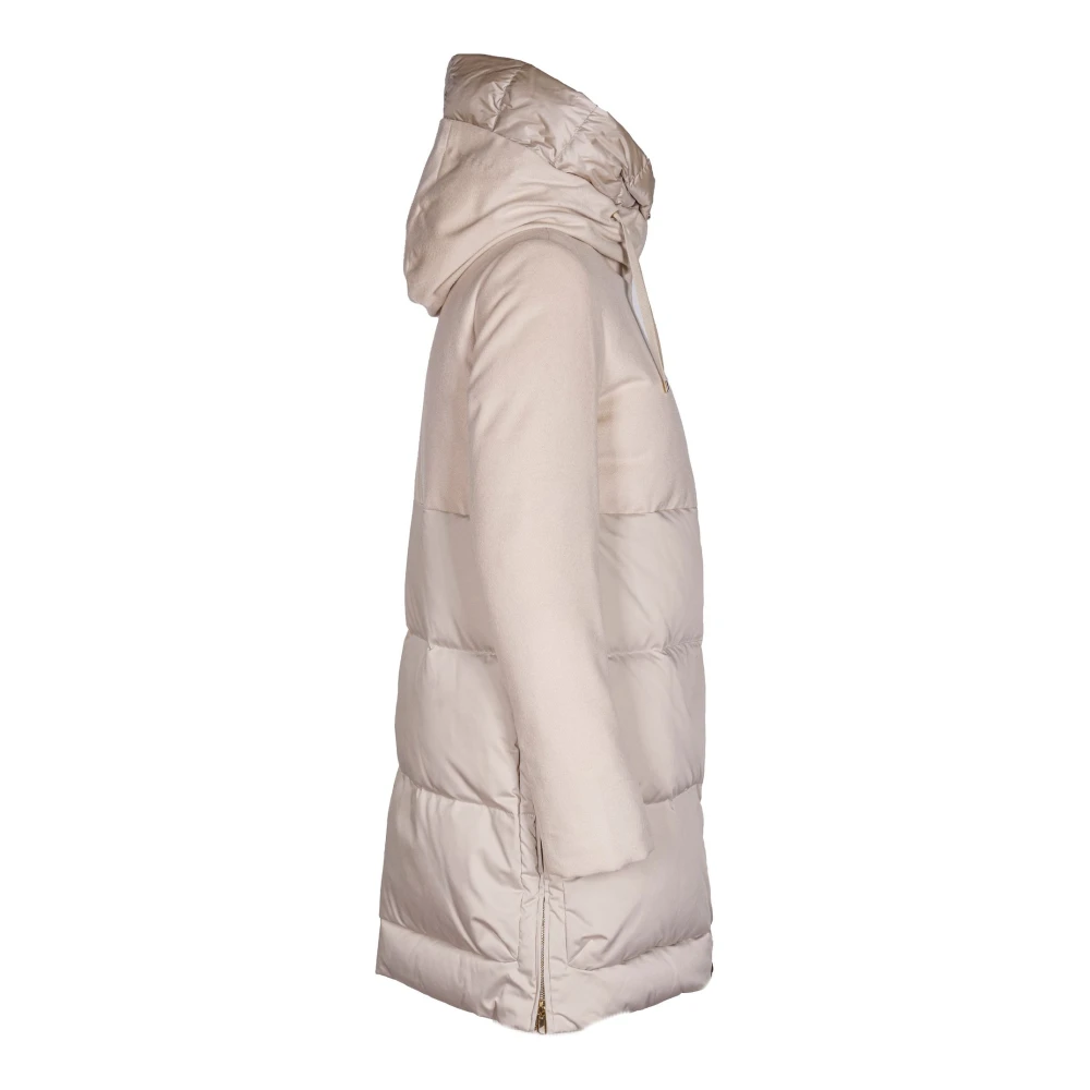 Duno Stijlvolle Winter Parkas voor Mannen White Dames
