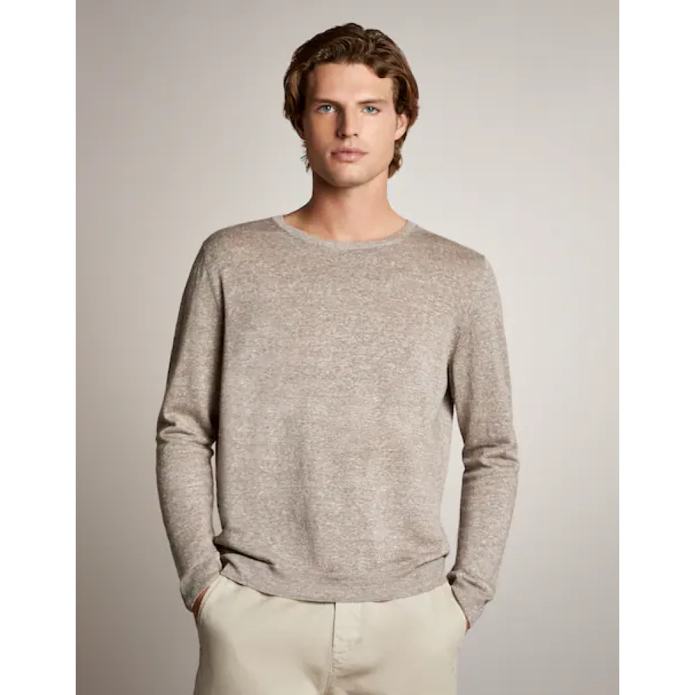 Fay Beige Truien voor Vrouwen Beige Heren