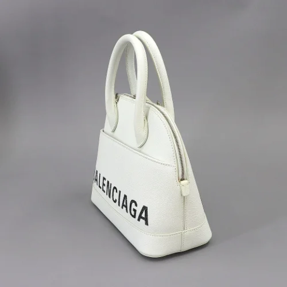 Balenciaga Vintage Pre-owned Leather balenciaga-bags White Dames