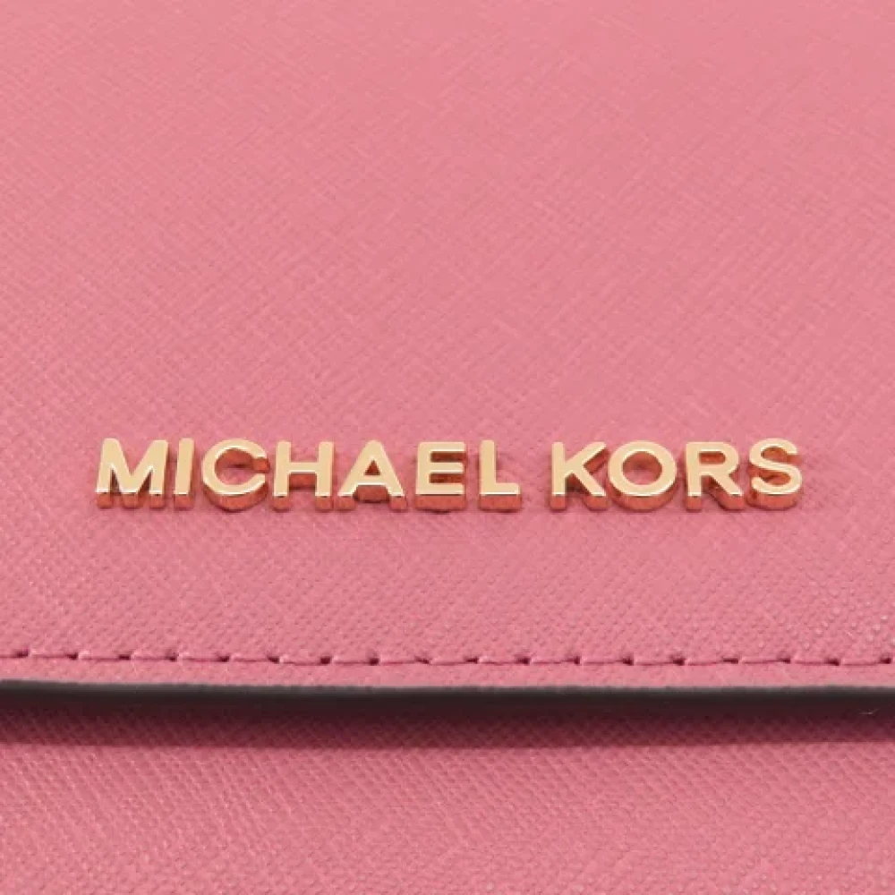 Michael Kors Pre-owned Leather shoulder-bags Pink Dames
