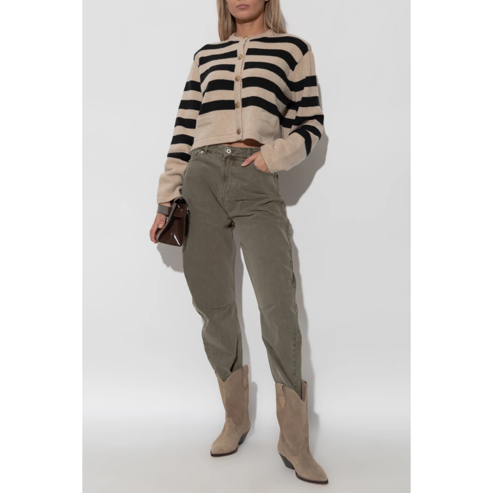 Halfboy Wollen Vest Beige Dames