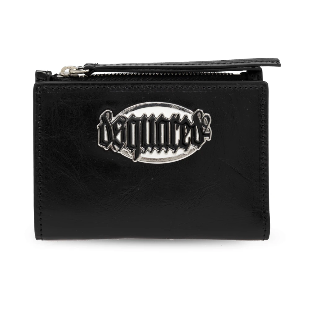 Dsquared2 Portemonnee met logo Black Dames