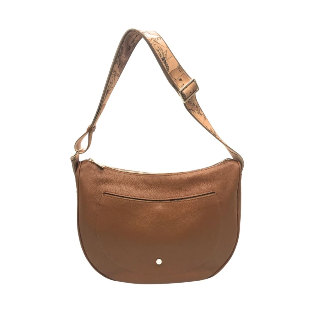 Alviero Martini 1a Classe Klassieke Geo Schoudertas Brown Dames