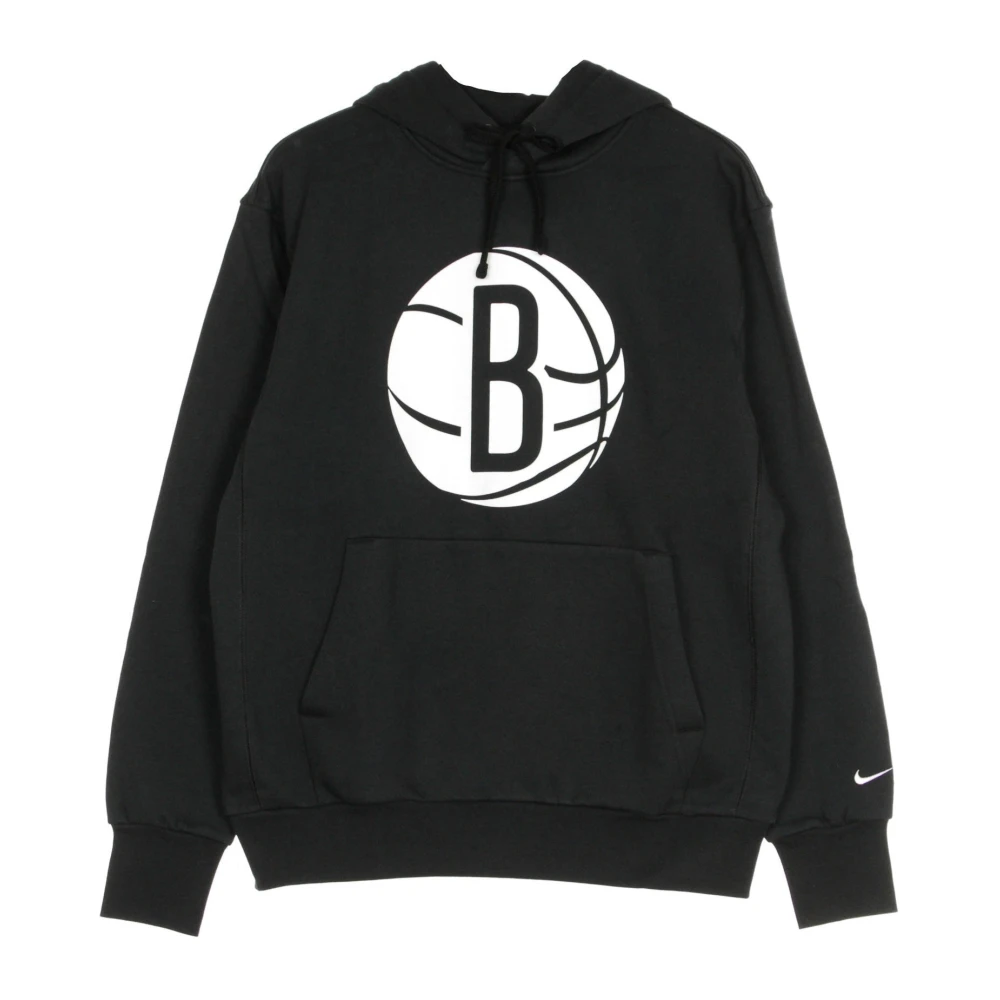 Nike NBA Logo Hoodie Zwart Wit Black Heren