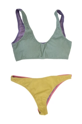 Slip-On Bikini Set
