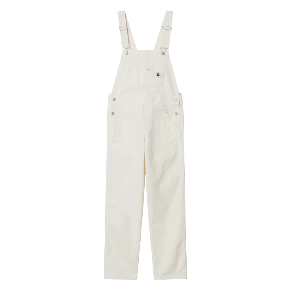 Carhartt Wip Men's Beige Bib Overall Straight - Jumpsuits - Xs - Jumpsuits & Playsuits