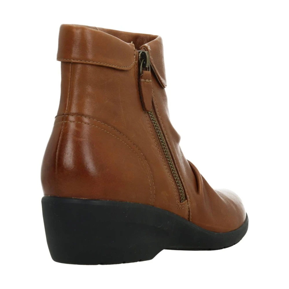 Clarks Ankle Boots Brown Dames