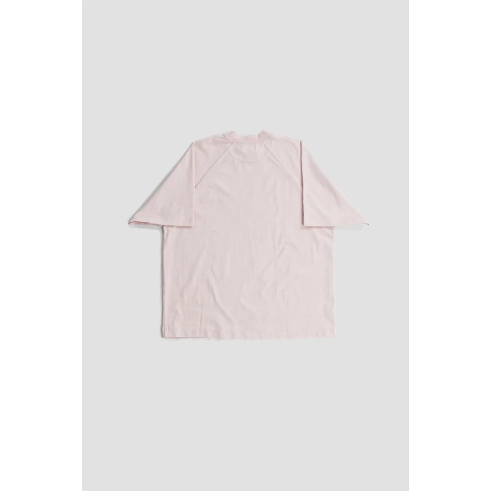 Studio Nicholson T-Shirts Pink Heren