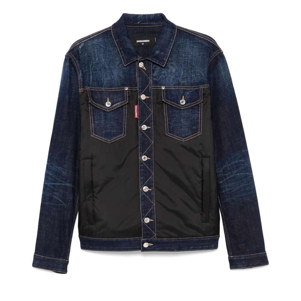 Jackets > Denim Jackets - - Dsquared2 - Modalova