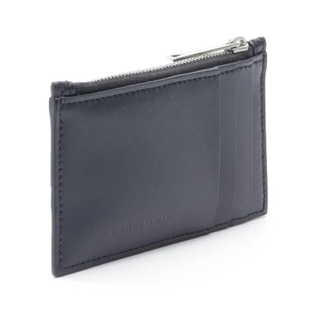 Bottega Veneta Vintage Pre-owned Leather wallets Black Dames