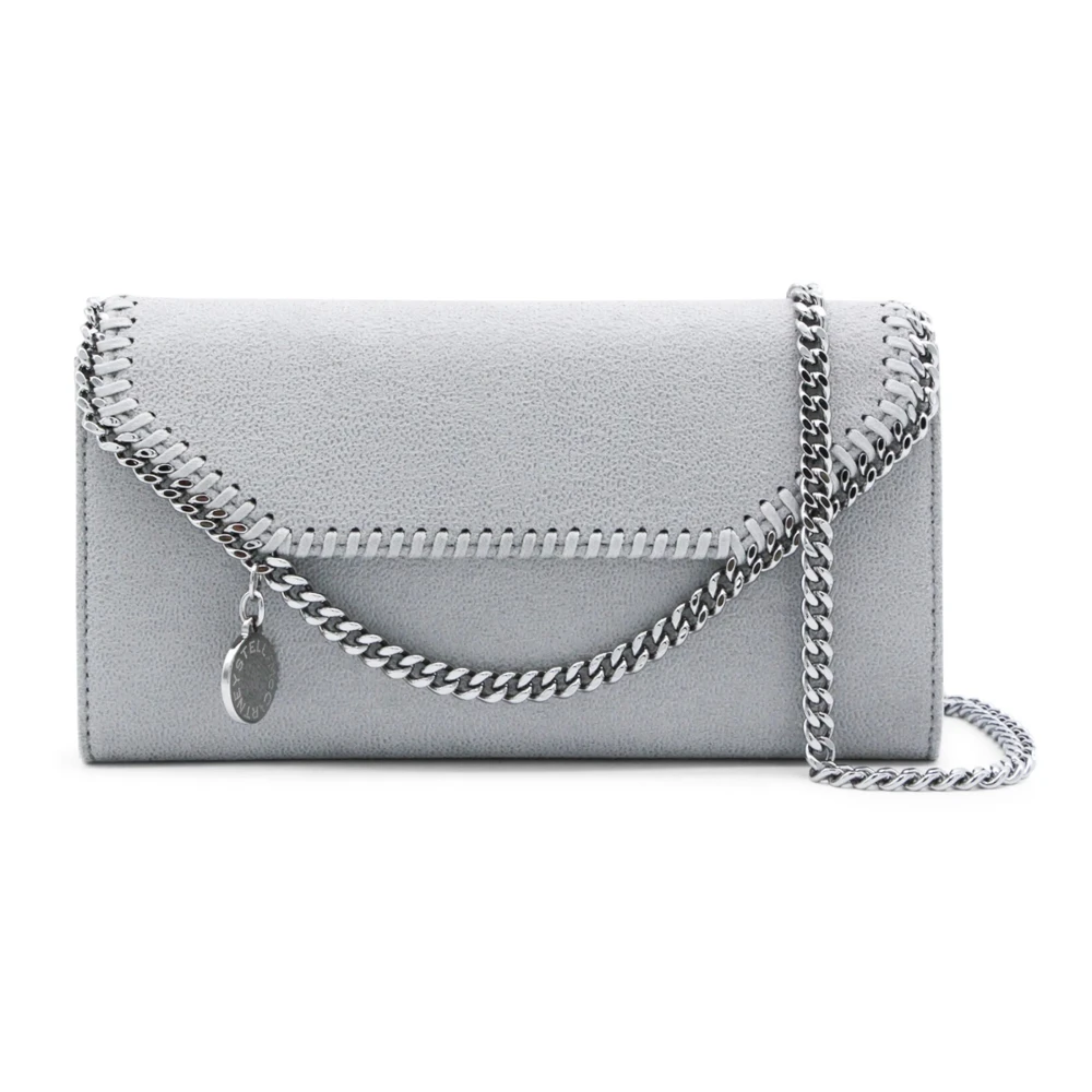 Stella Mccartney Women's Gray Flap Continental Wallet