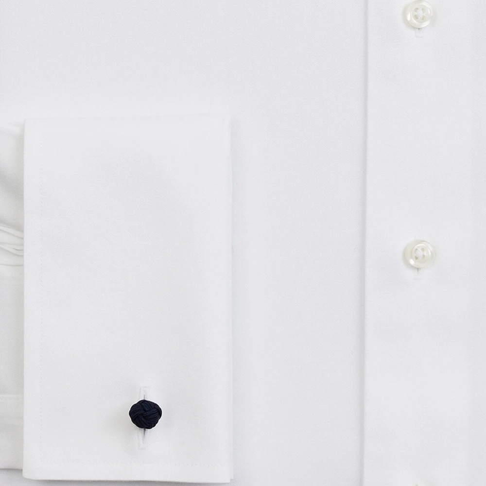 Brooks Brothers Wit Overhemd Slim Fit Non-Iron Stretch Katoen met Ainsley Kraag White Heren