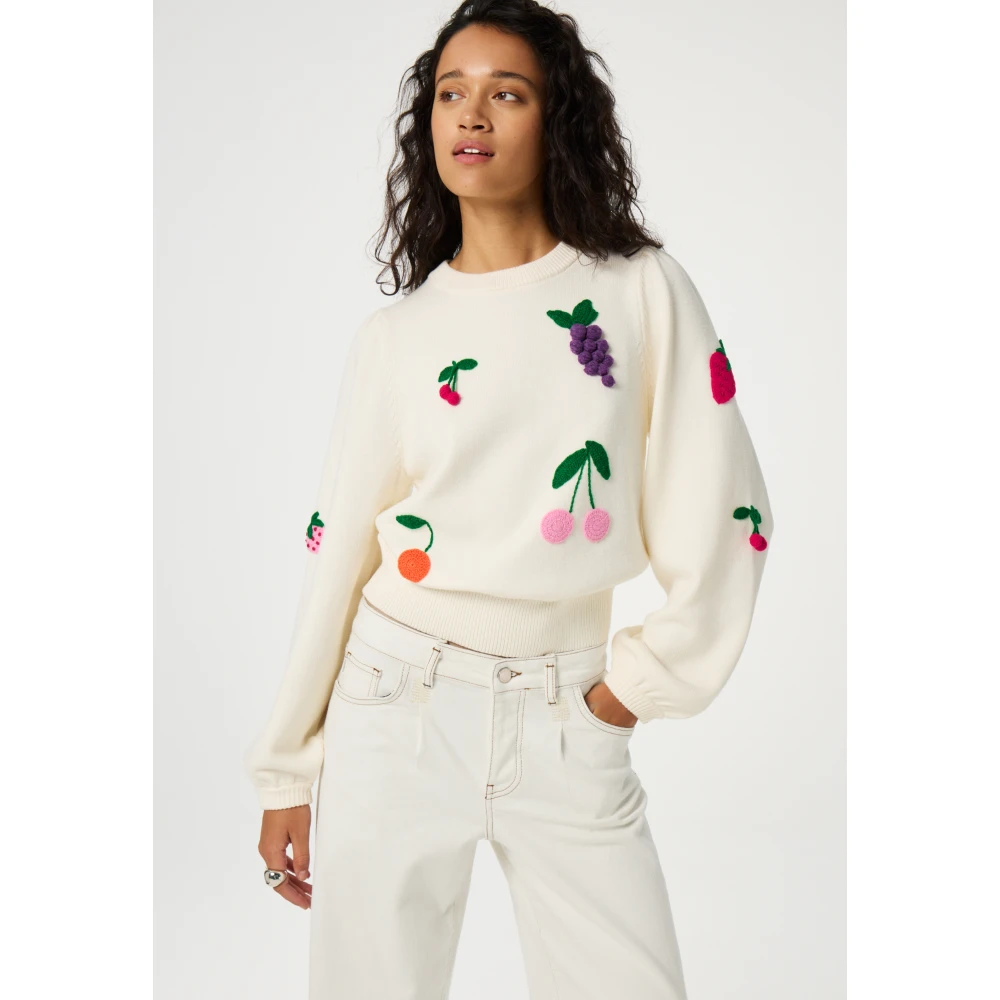Fabienne Chapot Fruity Pullover Beige Dames
