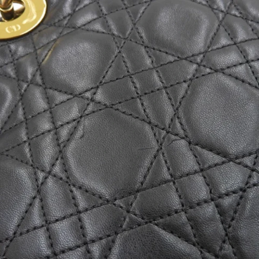 Dior Vintage Pre-owned Fabric dior-bags Black Dames