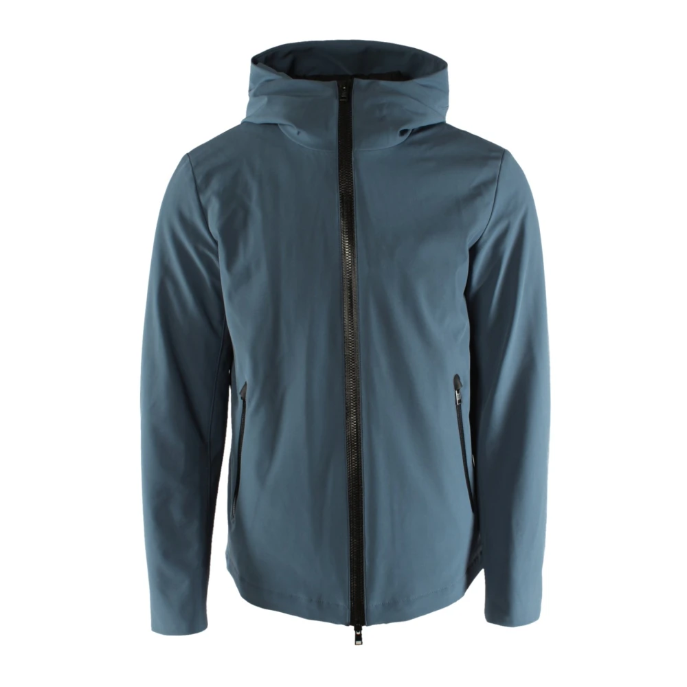 Woolrich Blauwe Soft Shell Jas voor Heren Blue Heren