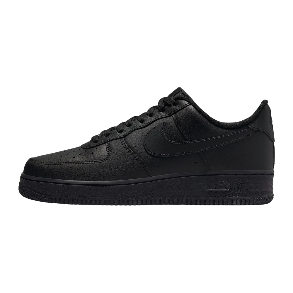 Nike Herren Black,Black Sneakers Air Force 1 '07 Black/ Black Eur Größe 42.5 - Image 4
