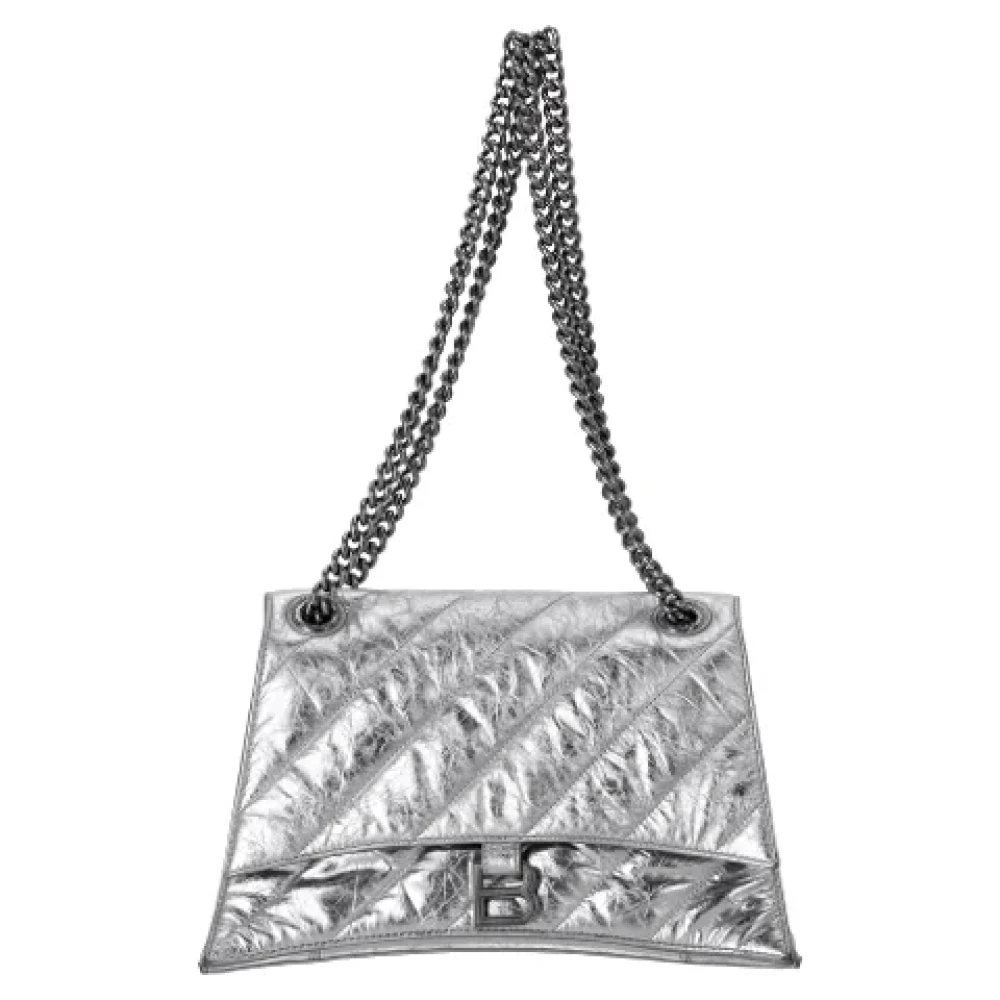 Balenciaga Vintage Pre-owned Leather balenciaga-bags Gray Dames