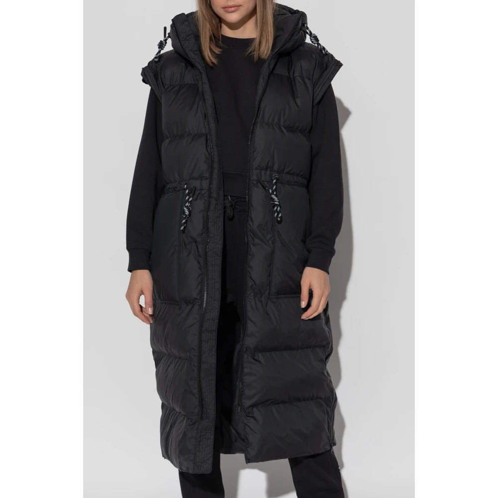 adidas by stella mccartney Gewatteerde jas Black Dames