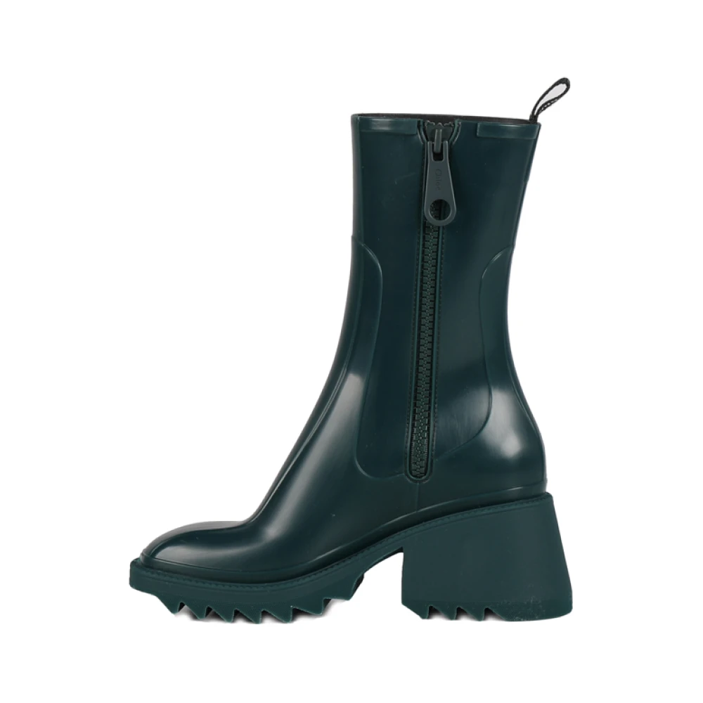 Chloé Stijlvolle Chelsea Boots Green Dames