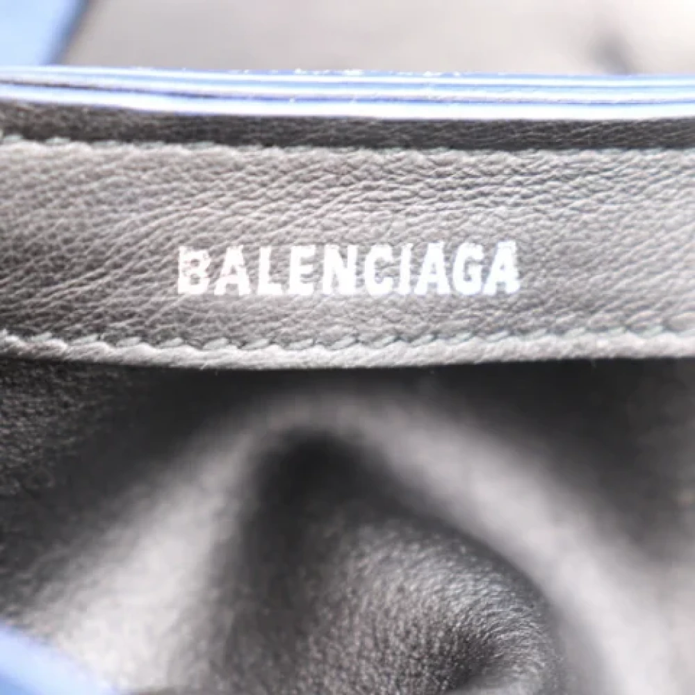 Balenciaga Vintage Pre-owned Fabric balenciaga-bags Blue Dames