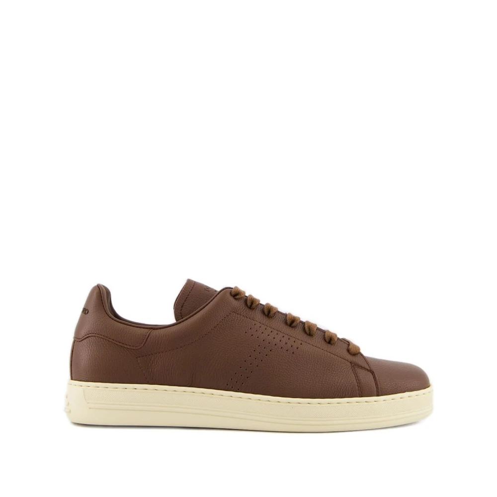 Tom Ford Low Top Sneaker Heren Schoenen Bruin