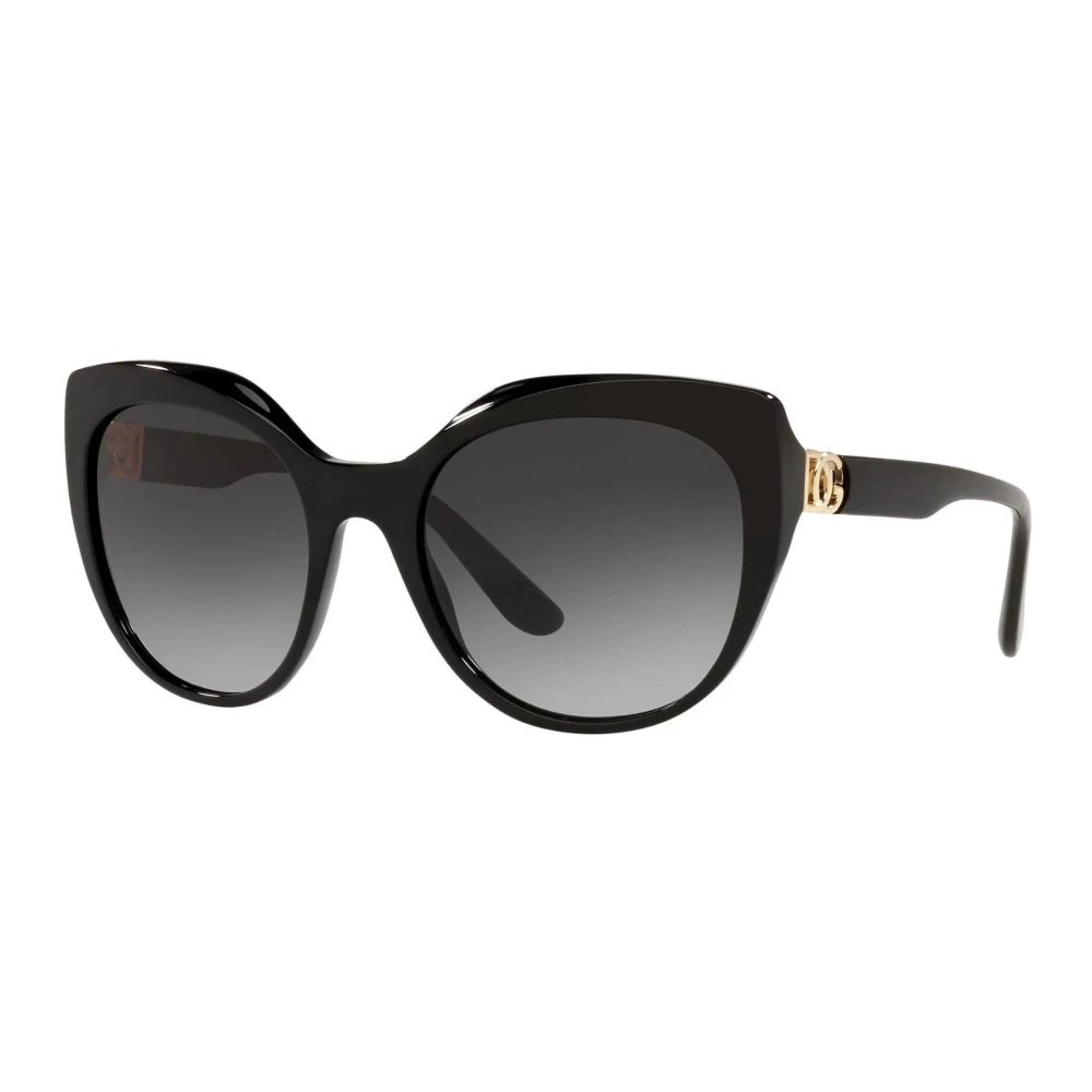 Dolce & Gabbana Black/Grey Shaded Sunglasses Black, Dam