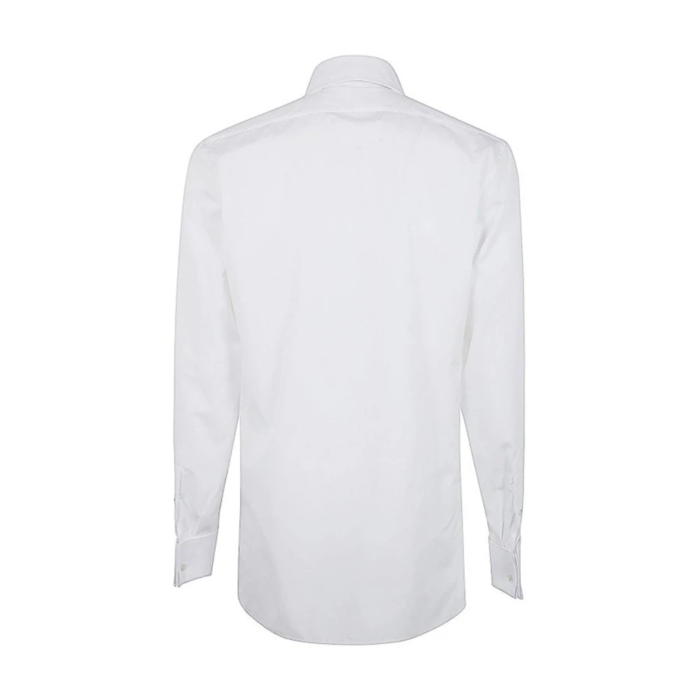 Maison Margiela Katoenen overhemd met Franse manchetten White Heren