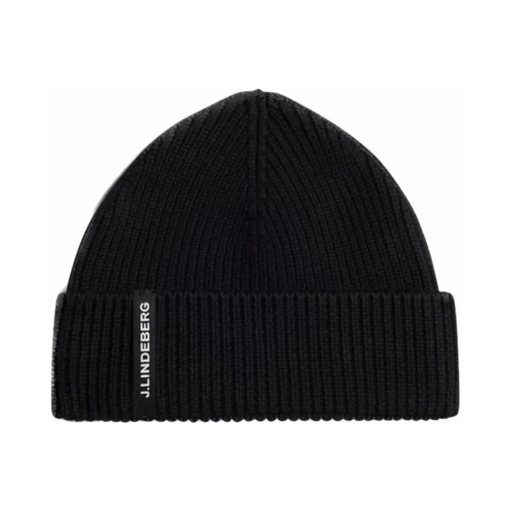 Merino Beanie Svart Vintermote