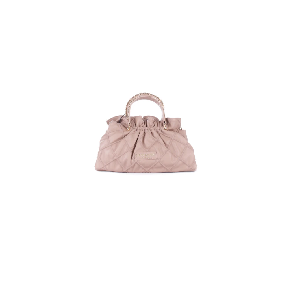 Ermanno Scervino Beige Schoudertas met Voorlogo Beige Dames