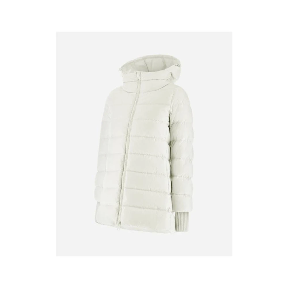 Herno Chamonix A-shape Jacket White Dames
