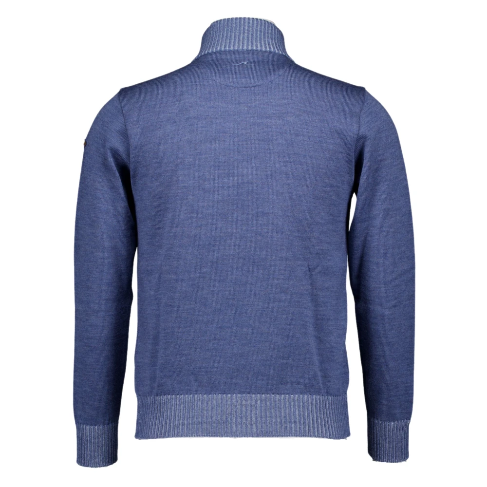 PAUL & SHARK Blauwe Pullover Trui Blue Heren