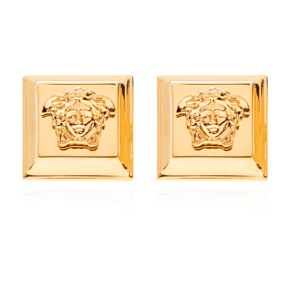 Versace Uomo Giallo - Column Earrings - Accessories - One Size