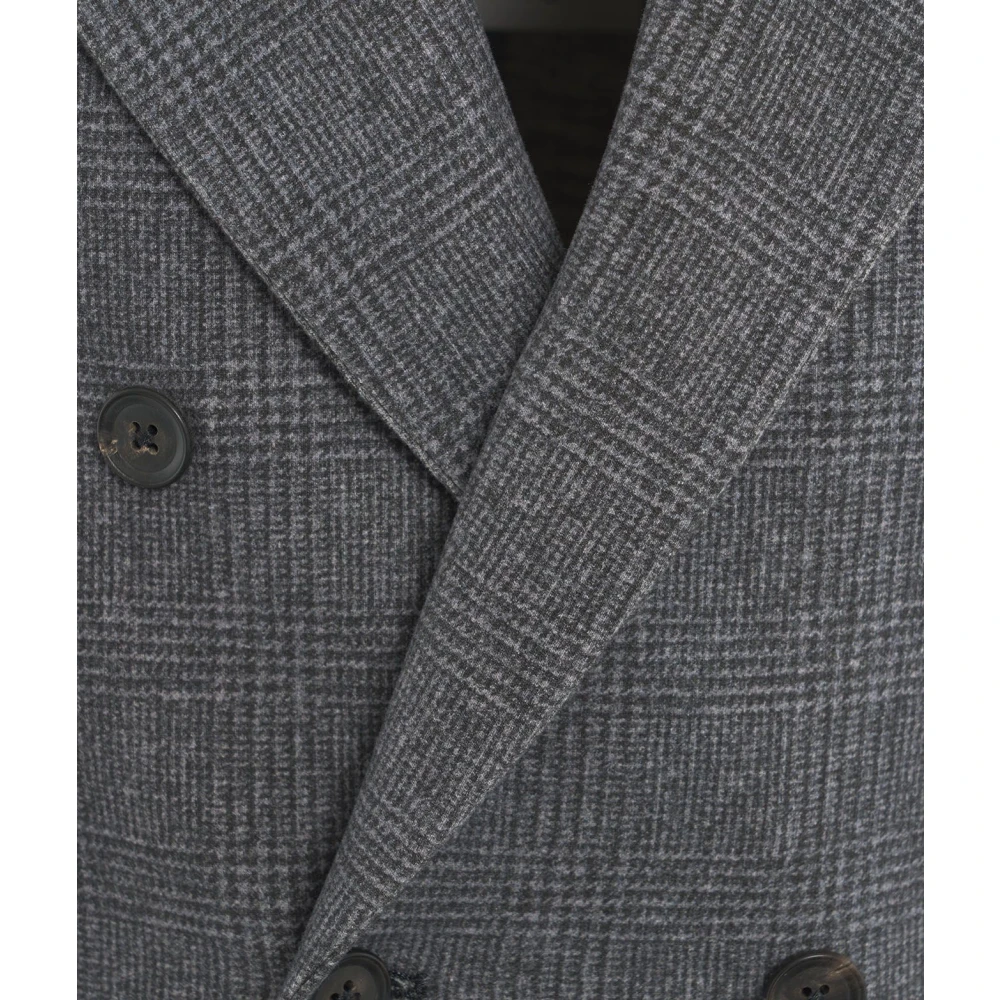 Circolo 1901 Grijze Blazer Aw24 Herenkleding Gray Heren