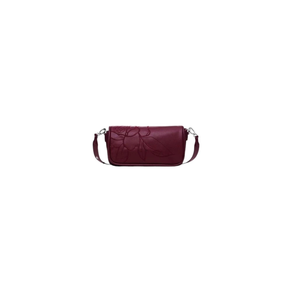 Desigual Stijlvolle Polyethyleen Handtas Dames Collectie Red Dames