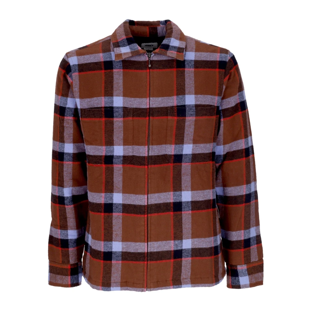 Obey Gewatteerd Shirtjack Mannen Multicolor Heren