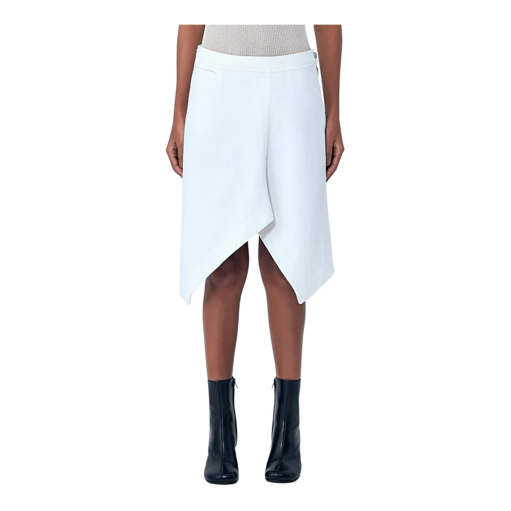 Lemaire Donna Bianco Gonne, 2XS, New,
