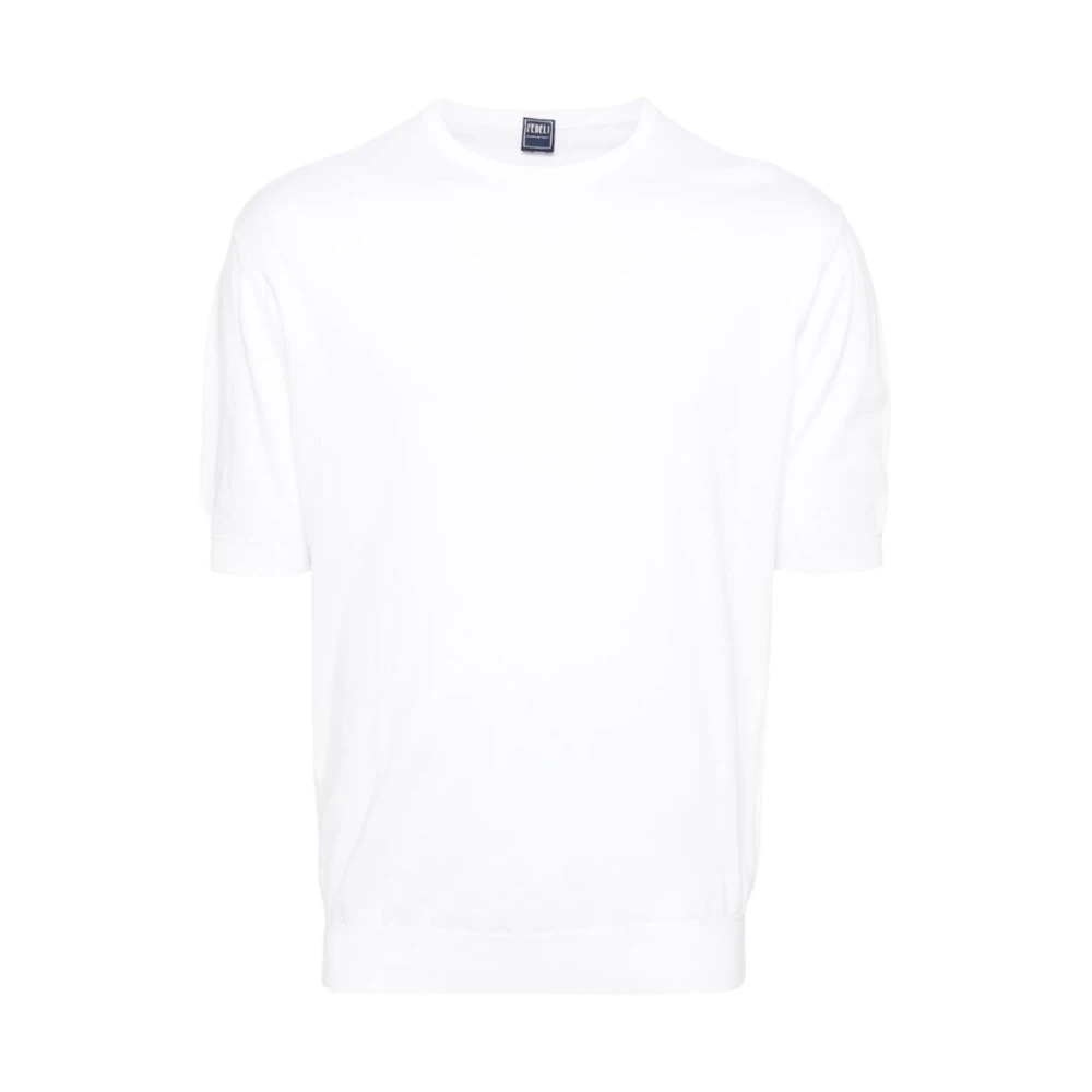 Fedeli - Tops > T-Shirts - White - Fedeli - Modalova