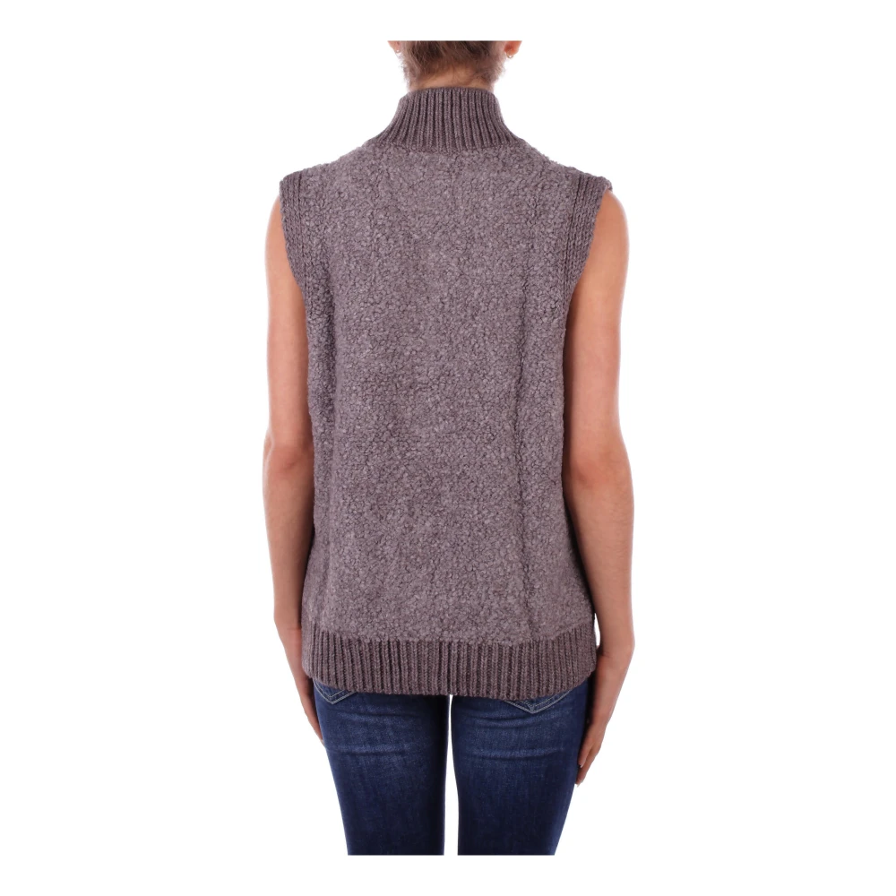 H2O Beige Cardigan Sweater Button Closure Beige Dames