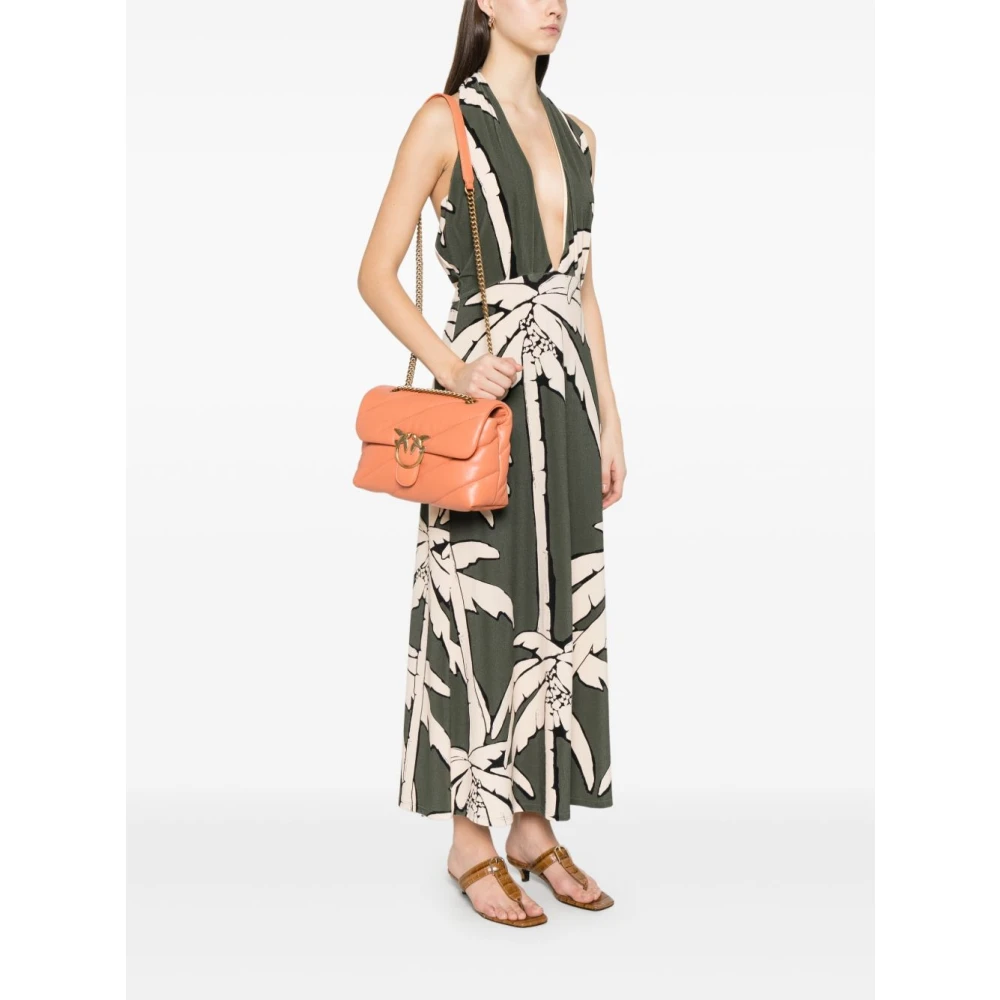 pinko Oranje Tassen voor een Stijlvolle Look Orange Dames