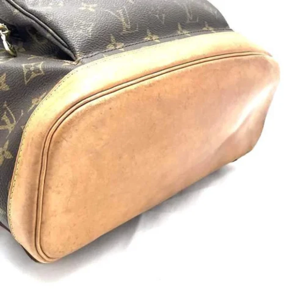 Louis Vuitton Vintage Pre-owned Canvas backpacks Brown Dames