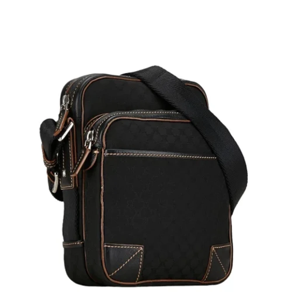 Celine Vintage Pre-owned Canvas celine-bags Black Dames
