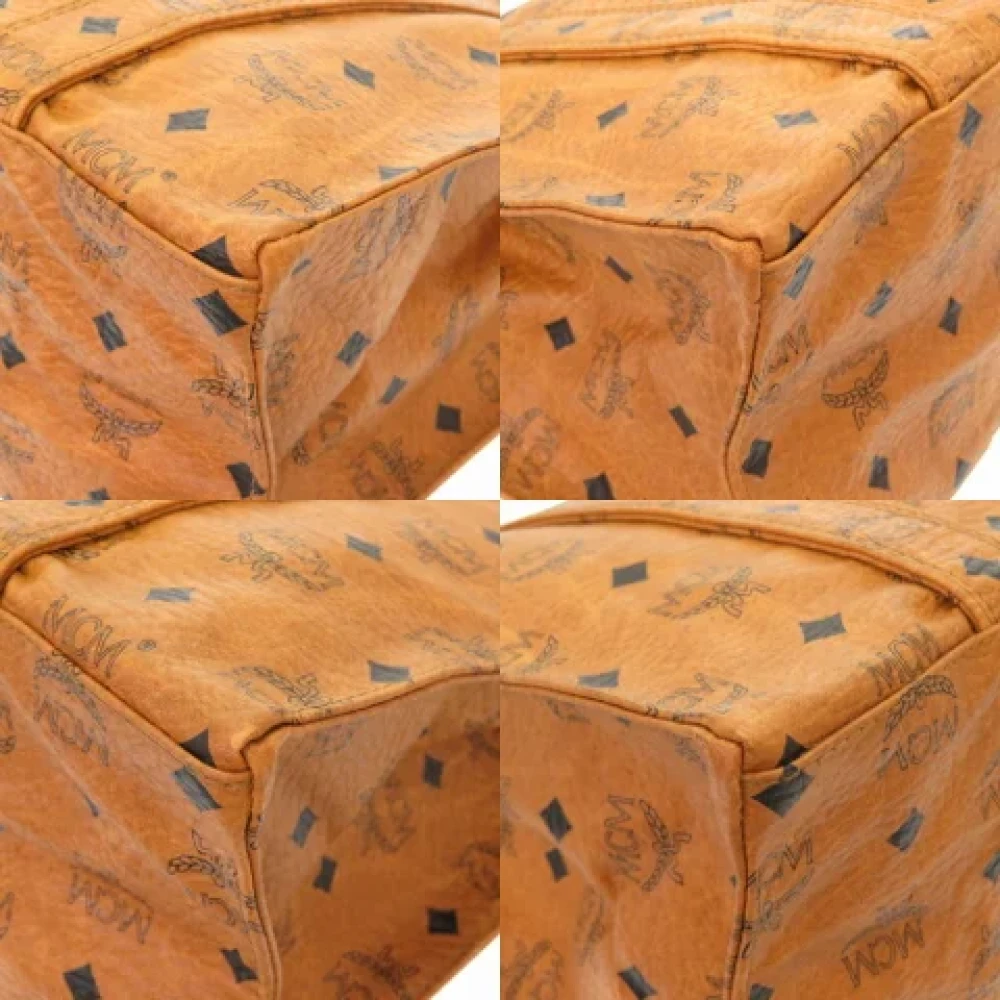 MCM Pre-owned Fabric totes Brown Dames