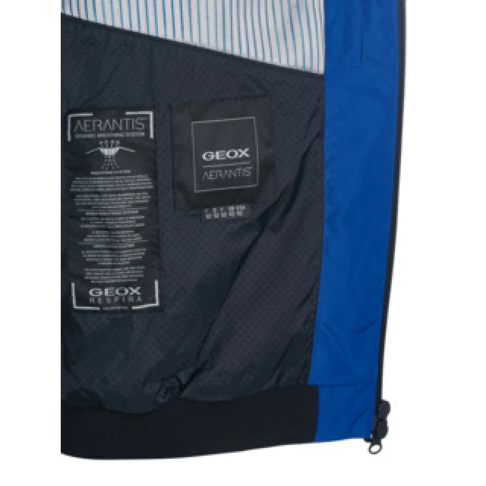 Geox Stijlvolle Jas Blue Heren