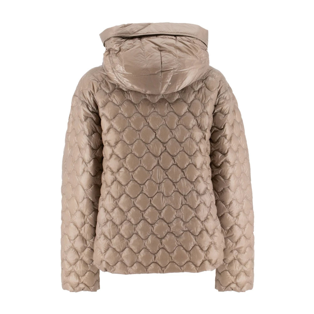 Parajumpers Gewatteerde Lichtgewicht Donsjas met Capuchon Beige Dames