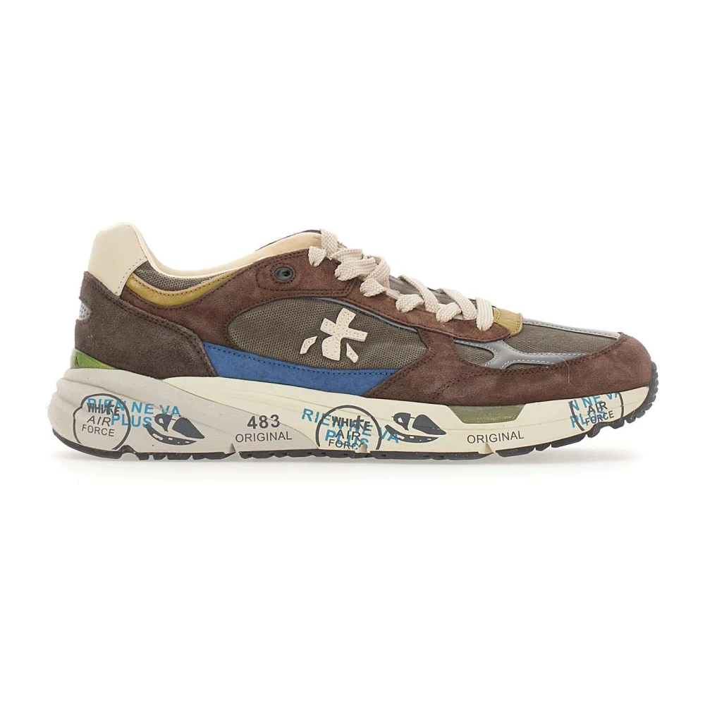 Premiata Men's Multicolor Sneakers, 8 Uk, Mase 8022