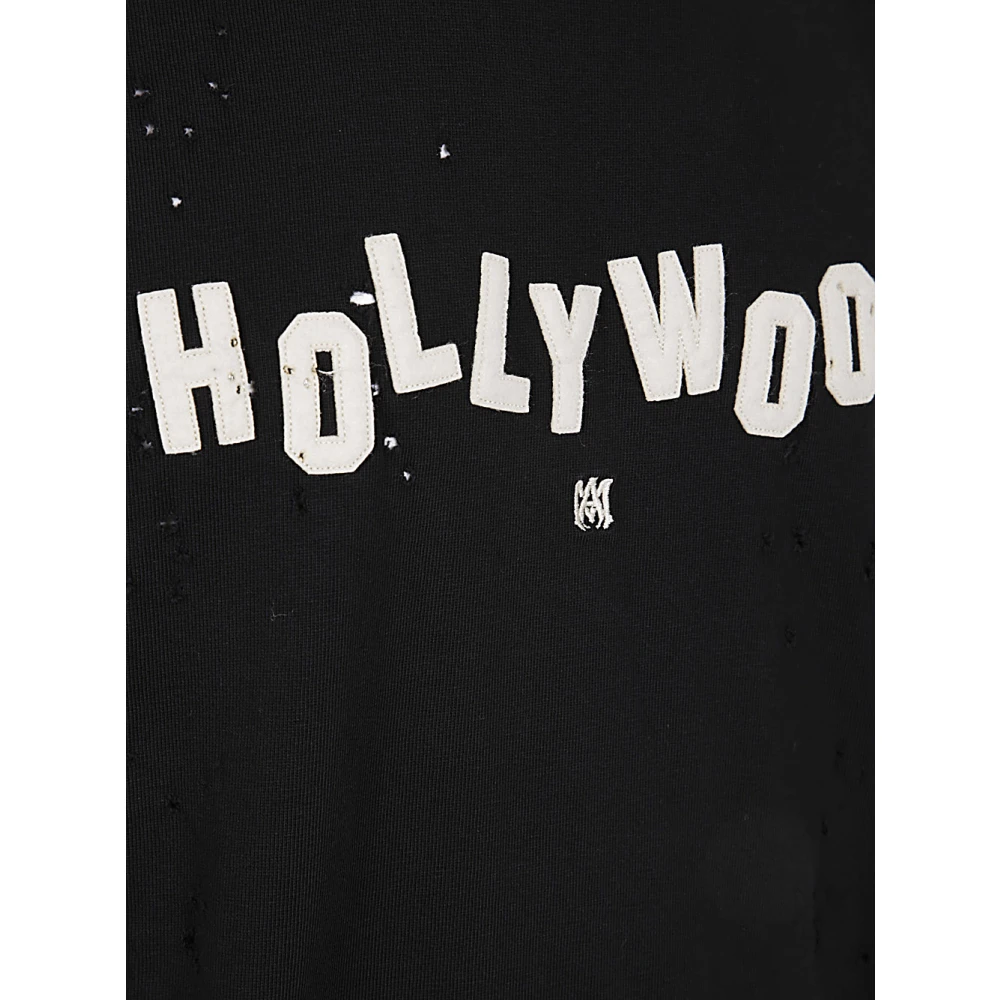 Amiri Zwart Shotgun Hollywood Tee Black Heren