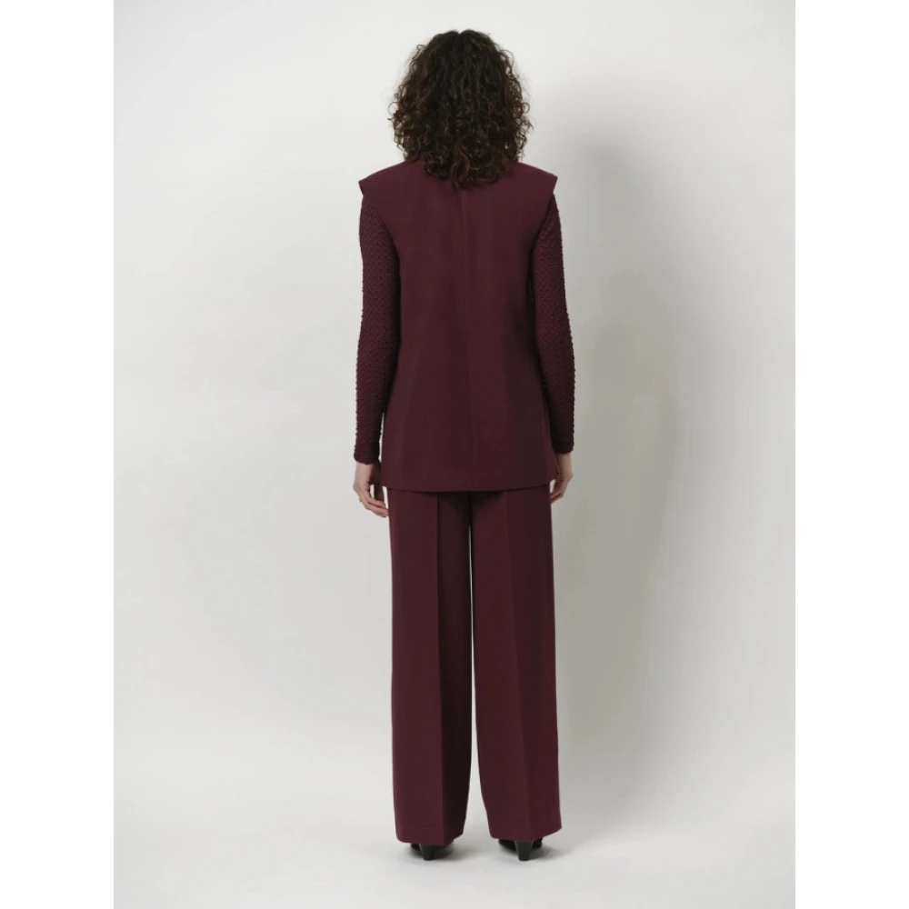 Dante 6 Lucas Wijde Pijp Broek Red Dames