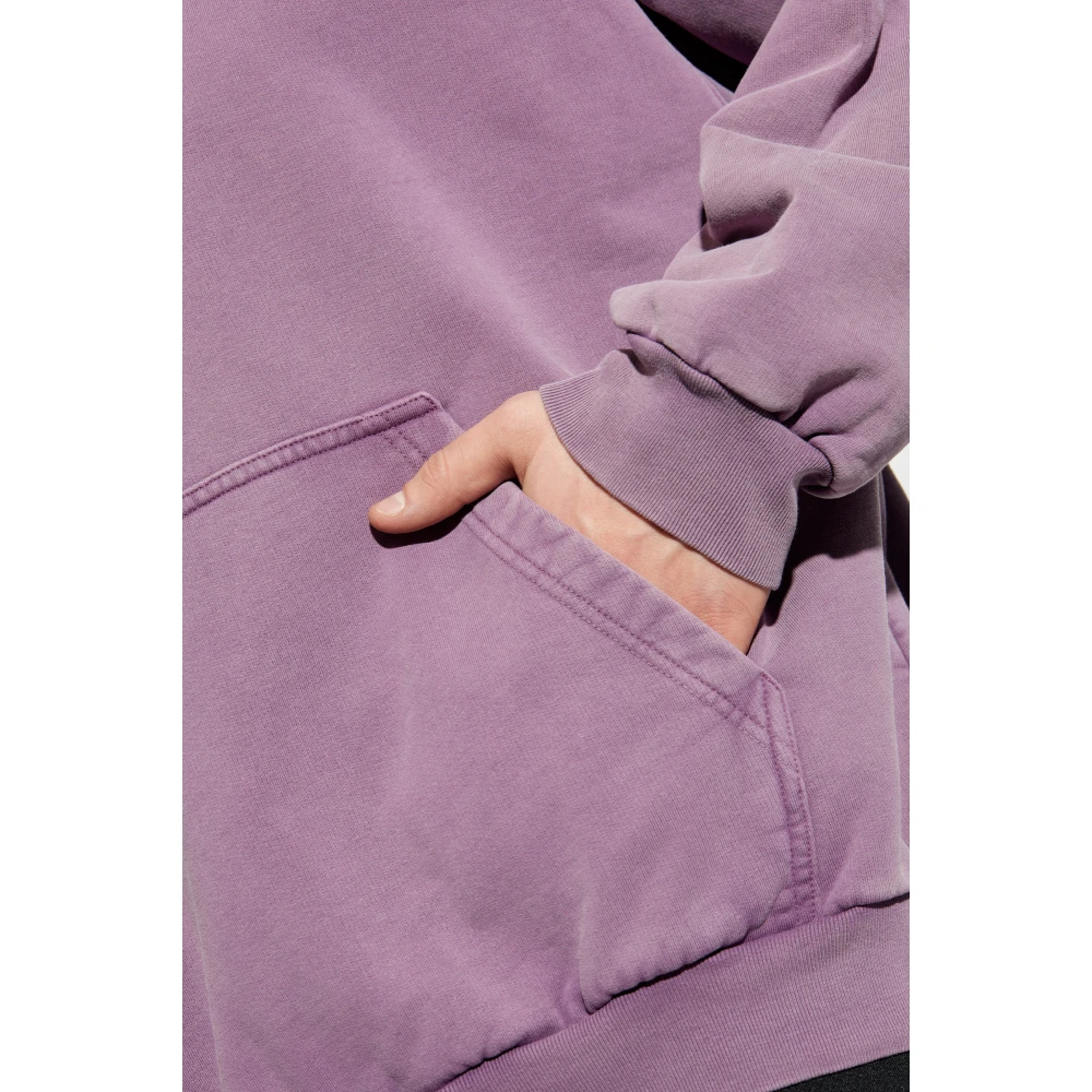 Balenciaga Sweatshirt met logo Purple Heren